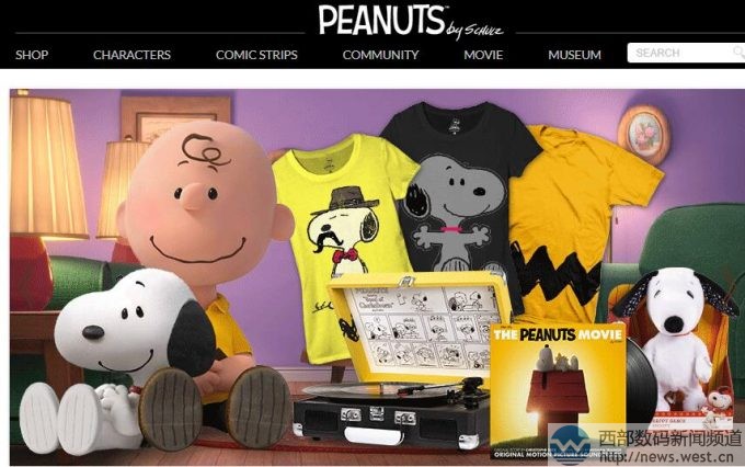 ���ͯӰҕ��������ُ(g��u)������������������Peanuts.com��Snoopy.com�ȶ�ö��Ʒ����